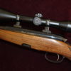 .25-06 bolt action rifle by Mannlicher with sound moderator