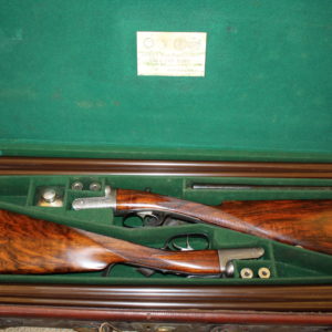 Pair of 20g round actions by James MacNaughton - 26" x 2 1/2" barrels