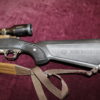 .223 bolt action rifle by Ruger with scope