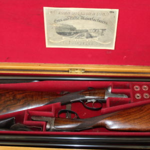 Pair of 12g Round Action by John Dickson & Son 28 x 2 1/2" barrels