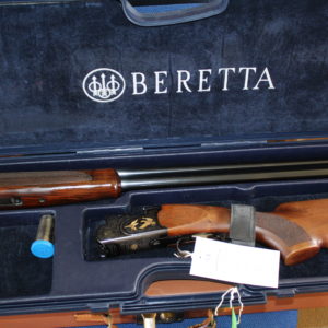12g over & under by Beretta 30 x 3" barrels