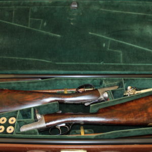 Pair of 12g Round Actions by John Dickson & Son 28" x 2 1/2" barrels