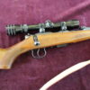 .22 bolt action rifle by BRNO with scope
