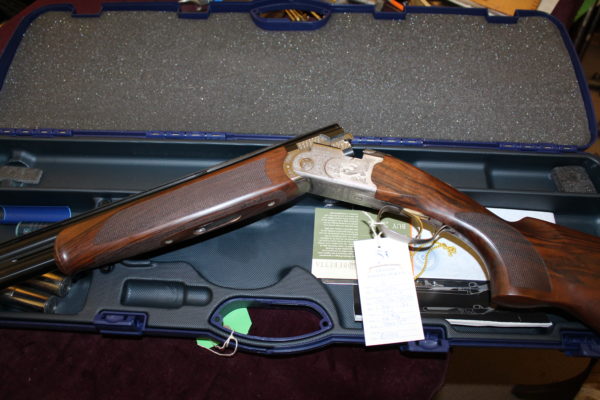 12g over & under by Beretta 30 x 3" barrels