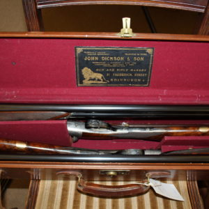 Pair of 12g Round Actions by John Dickson & Son 28" x 2 1/2" barrels
