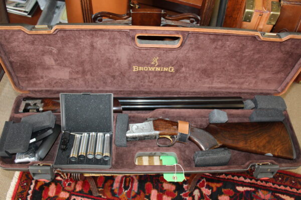 12g over & under by Browning 28 x 3" barrels