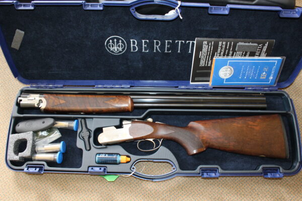 12g over & under by Beretta 28 x 2 3/4" barrels