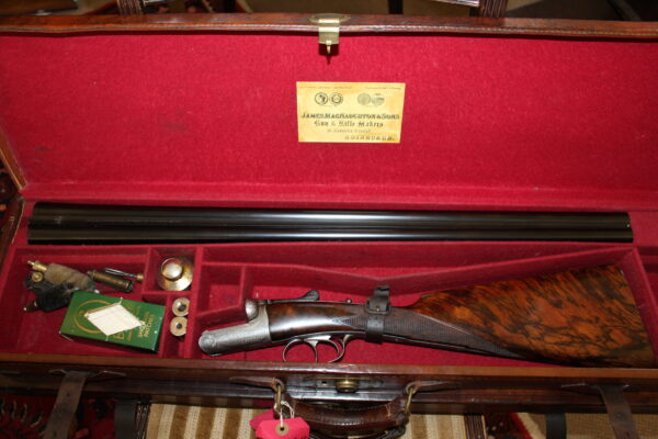 12g Round Action by James MacNaughton & Sons - 28 x 2 1/2" barrels