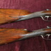 Pair of 12g round actions by James MacNaughton 30 x 2 1/2" barrels