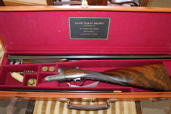 12g Round Action by David McKay Brown - 27 x 2 1/2" barrels
