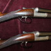 Pair of 12g Round Actions by John Dickson & Son 29" x 2 1/2" barrels