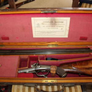 .450 double rifle by Charles Ingram with 28" barrels