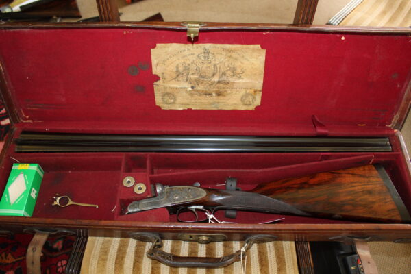 12g sidelock ejector by Mortimer - 30" x 2 1/2" barrels
