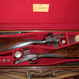 Pair of 28g Sidelock Ejectors by P Webley 28 x 2 1/2" barrels