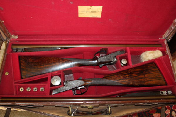 Pair of 28g Sidelock Ejectors by P Webley 28 x 2 1/2" barrels