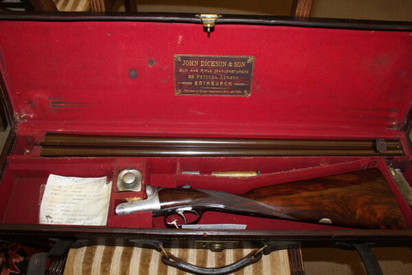 12g Round Action by John Dickson & Son - 28 x 2 1/2" barrels