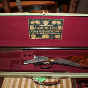 12g sidelock ejector by Joseph Lang & Son - 28 x 2 1/2" barrels