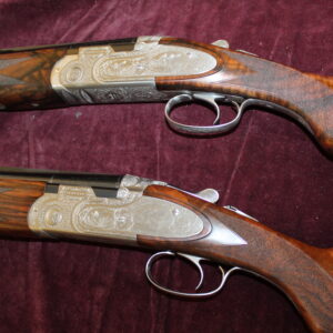 Pair of 12g over & unders by Beretta - 30" x 3" barrels